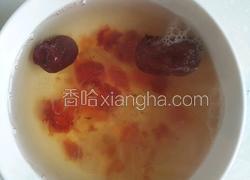 皂角米雪燕桃胶羹
