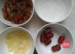 皂角米雪燕桃胶羹的做法图解2