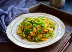 尖椒丝炒鸡蛋
