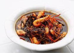 干菜河虾汤