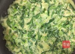 菠菜虾皮鸡蛋饼的做法图解7
