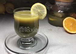 柠檬橙香绿茶