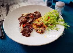 香烤黑椒猪舌