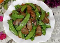 荷兰豆炒腊肉