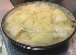 私家菜-白菜片炖土豆片