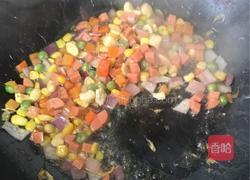 五彩芝士焗饭的做法图解6