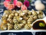 白灼花螺