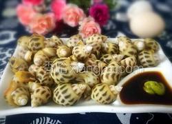 白灼花螺