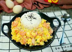 滑蛋虾仁饭