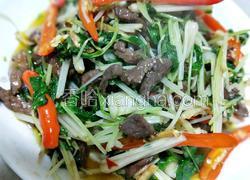 芹菜炒牛肉