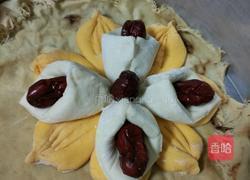 南瓜枣花馒头的做法图解12