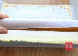 抹茶树桩蛋糕卷的做法图解20