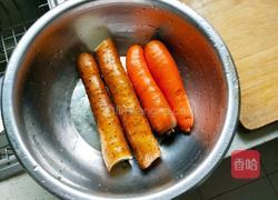 山药胡萝卜炖排骨的做法图解2