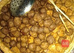 炸丸子的做法图解4