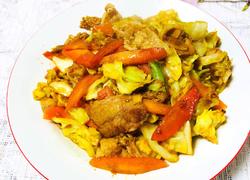 姜末肉焖时蔬