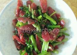 芹菜炒腊肠