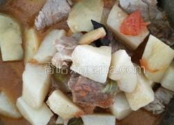 西红柿土豆炖牛肉