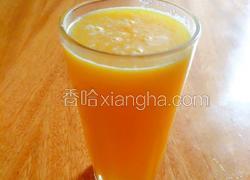 鲜橙胡萝卜汁