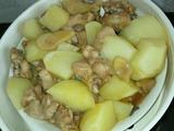 咖喱鸡腿焖土豆