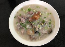 金蚝瑶柱瘦肉粥