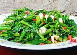 冲菜（芥末味菜心）