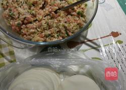 白菜猪肉水饺的做法图解5