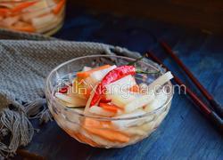 酸辣泡菜萝卜条