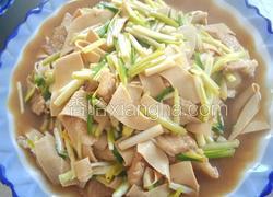 蒜苗干豆腐