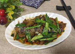 回锅肉炒青蒜