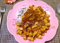 咖喱鸡丁饭