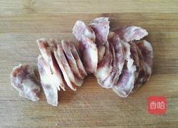 腊肠小炒鲜蔬的做法图解4