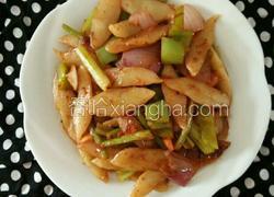 家常炒莜面鱼鱼