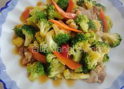 西兰花炒肉