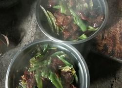 农家柴火清炒腊肠