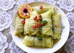 白菜肉馅卷
