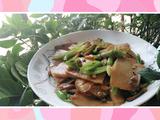 青椒炒米豆腐