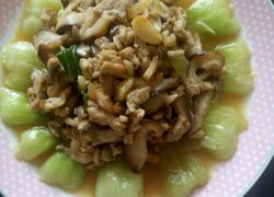 肉沫香菇油菜