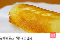 香蕉爆浆吐司卷的做法图解9
