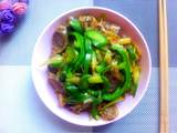 青椒炒腊肠