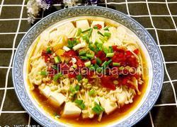 剁椒金针菇豆腐