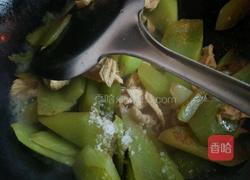 鸡汤烩莴苣片的做法图解8