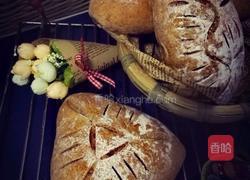 绿豆麻薯奶酪黑麦包的做法图解17