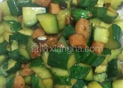 火腿肠炒青瓜