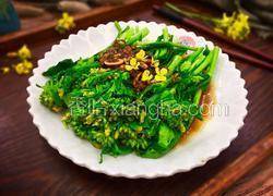 ~蚝油蒜泥田野油菜花