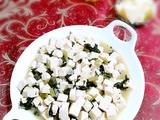 茼蒿小豆腐