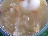 雪耳鸡旦糖水