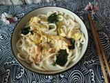 青菜鸡蛋面