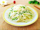 土豆丝炒韭菜