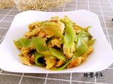 莴苣炒鸡蛋