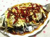 蒜爆鲤鱼